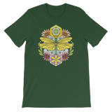 V2 Sacred Dragonfly Unisex T-Shirt Featuring Original Artwork By Abby Muench