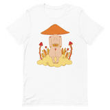 V1 Mushroom Dreamer Unisex T-Shirt Featuring Original Artwork by Kozmic Art
