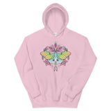 V3 Sacred Lunar Moth Unisex Sweatshirt Featuring Original Artwork by Abby Muench