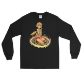 Golden Valora Unisex Long Sleeve Shirt Featuring Original Artwork By Fae Plur