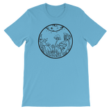 B&W Fairy Garden Unisex T-Shirt