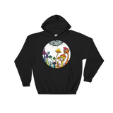 Rainbow Fairy Garden Unisex Hooded Sweatshirt