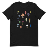 V2 Mushroom Unisex T-Shirt Featuring Original Artwork by Intothavoid