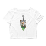 V9 Illuminate Crop Top .Featuring Original Artwork by A Sage's Creations