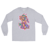 V4 Butterfly Girl Unisex Long Sleeve Shirt Featuring Original Artwork By IntoThaVoid
