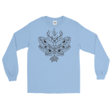 Nocturnal Midnight Black Unisex Long Sleeve T-Shirt