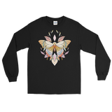V1 Sacred Butterfly Unisex Long Sleeve T-Shirt Featuring Original Artwork By Abby Muench