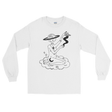 B&W Moon Child Unisex Long Sleeve T-shirt