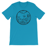 B&W Fairy Garden Unisex T-Shirt