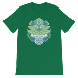 V6 Sacred Dragonfly Unisex T-Shirt Featuring Original Artwork By Abby Muench