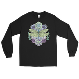V1 Sacred Dragonfly Unisex Long Sleeve Shirt Featuring Original Artwork By Abby Muench