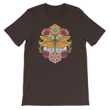 V4 Sacred Dragonfly Unisex T-Shirt Featuring Original Artwork By Abby Muench