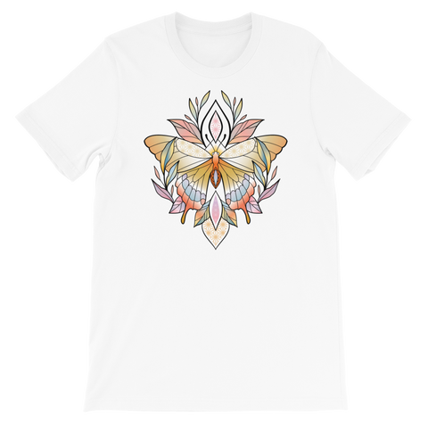 V1 Sacred Butterfly Unisex T-Shirt Featuring Original Artwork By Abby Muench