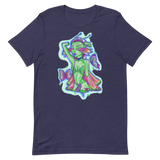 V2 Butterfly Girl Unisex T-Shirt Featuring Original Artwork By IntoThaVoid