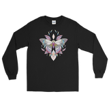 V4 Sacred Butterfly Unisex Long Sleeve T-Shirt Featuring Original Artwork By Abby Muench