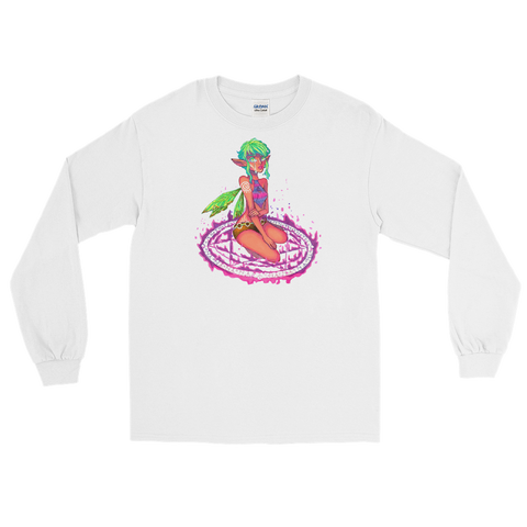 Valora Unisex Long Sleeve T-shirt Featuring Original Artwork By Fae Plur