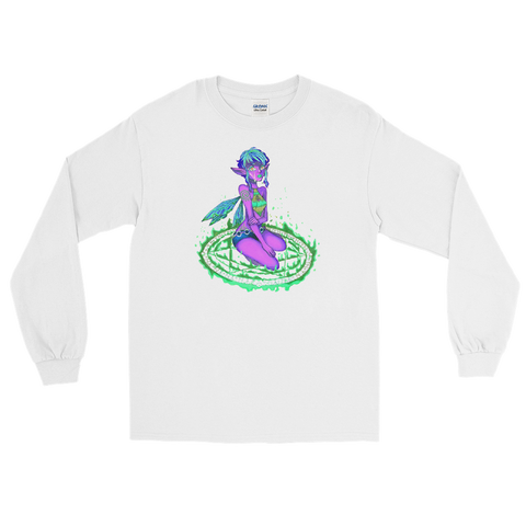 V4 Valora Unisex Long Sleeve Shirt Featuring Original Artwork By Fae Plur