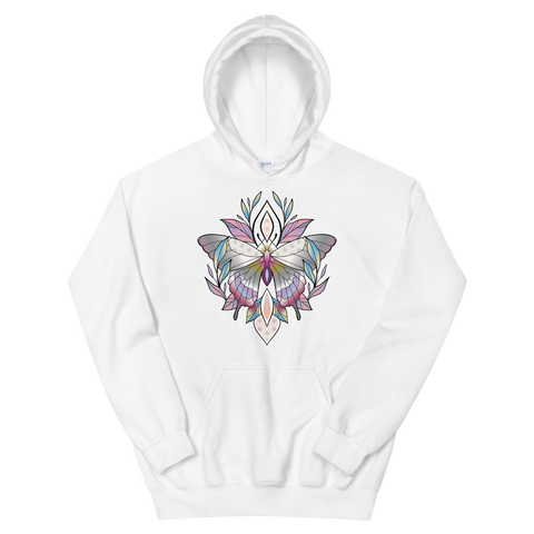 V4 Sacred Butterfly Unisex Sweatshirt Featuring Original Artwork By Abby Muench