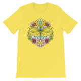V2 Sacred Dragonfly Unisex T-Shirt Featuring Original Artwork By Abby Muench
