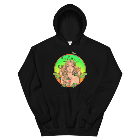 V8 Channeling Unisex Hoodie Featuring Original Artwork by A Sage's Creations