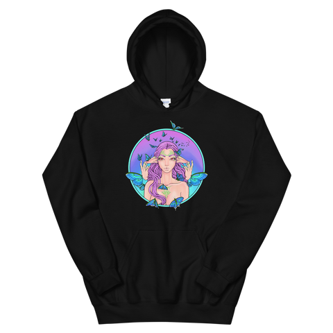 V9 Channeling Unisex Hoodie Featuring Original Artwork by A Sage's Creations