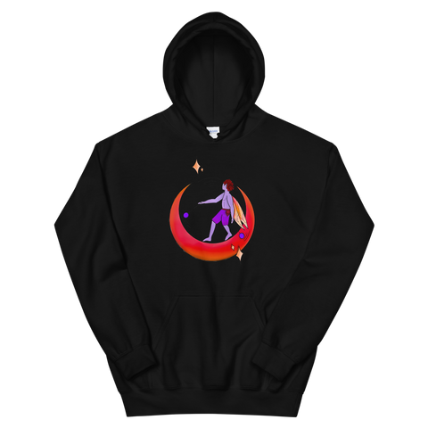 V4 Moondust Flow Fairy Unisex Hoodie Featuring Original Artwork By Shauna Nikles
