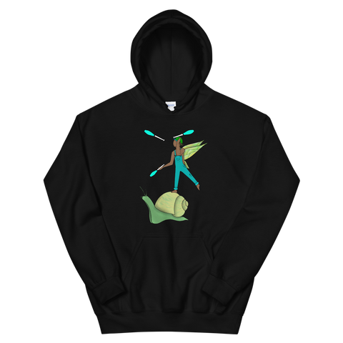 V4 Garden Sprite Flow Fairy Unisex Hoodie Featuring Original Artwork By Shauna Nikles