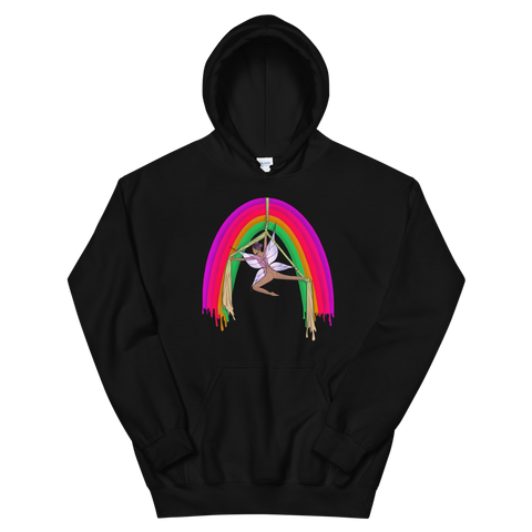 V5 Rainsilk Flow Fairy Unisex Hoodie Featuring Original Artwork By Shauna Nikles