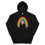 Rainsilk Flow Fairy Unisex Hoodie Featuring Original Artwork By Shauna Nikles