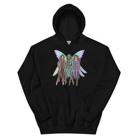 V3 Charlie's Fae Unisex Hoodie Featuring Original Artwork by A Sage's Creations