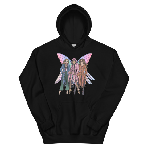 V4 Charlie's Fae Unisex Hoodie Featuring Original Artwork by A Sage's Creations