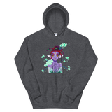 V3 Orchid Faerie Unisex Hoodie Featuring Original Artwork by Fae Plur Designs