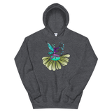 V4 Floral Fan Flow Fairy Unisex Hoodie Featuring Original Artwork By Shauna Nikles