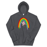 Rainsilk Flow Fairy Unisex Hoodie Featuring Original Artwork By Shauna Nikles