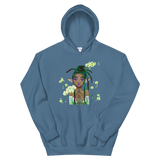 V2 Orchid Faerie Unisex Hoodie Featuring Original Artwork by Fae Plur Designs