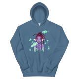 V3 Orchid Faerie Unisex Hoodie Featuring Original Artwork by Fae Plur Designs
