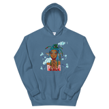 V6 Orchid Faerie Unisex Hoodie Featuring Original Artwork by Fae Plur Designs