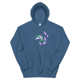 V3 Dragon Dancer Unisex Hoodie Featuring Original Artwork By Shauna Nikles