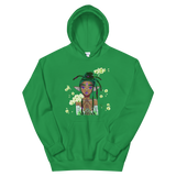 V2 Orchid Faerie Unisex Hoodie Featuring Original Artwork by Fae Plur Designs
