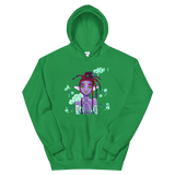 V3 Orchid Faerie Unisex Hoodie Featuring Original Artwork by Fae Plur Designs