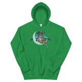 V4 Lunar Fae Unisex Hoodie Featuring Original Artwork by A Sage's Creations