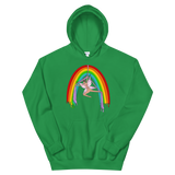 Rainsilk Flow Fairy Unisex Hoodie Featuring Original Artwork By Shauna Nikles