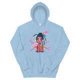 Orchid Faerie Unisex Hoodie Featuring Original Artwork by Fae Plur Designs