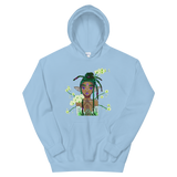 V2 Orchid Faerie Unisex Hoodie Featuring Original Artwork by Fae Plur Designs