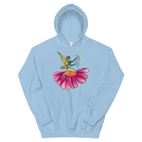 V6 Floral Fan Flow Fairy Unisex Hoodie Featuring Original Artwork By Shauna Nikles