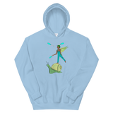 V4 Garden Sprite Flow Fairy Unisex Hoodie Featuring Original Artwork By Shauna Nikles