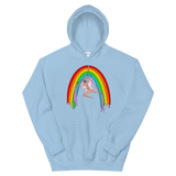 Rainsilk Flow Fairy Unisex Hoodie Featuring Original Artwork By Shauna Nikles
