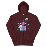 V3 Orchid Faerie Unisex Hoodie Featuring Original Artwork by Fae Plur Designs