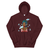 V6 Orchid Faerie Unisex Hoodie Featuring Original Artwork by Fae Plur Designs