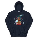 V6 Orchid Faerie Unisex Hoodie Featuring Original Artwork by Fae Plur Designs